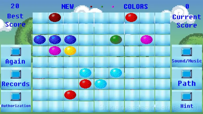 Lines 98 Balls gameplay screenshot 2