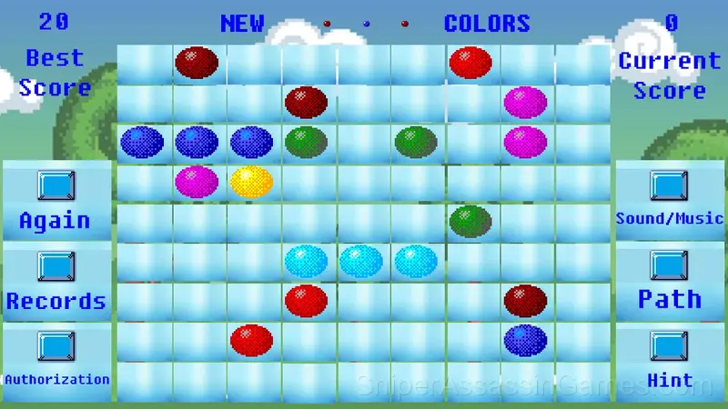 Lines 98 Balls gameplay screenshot 3