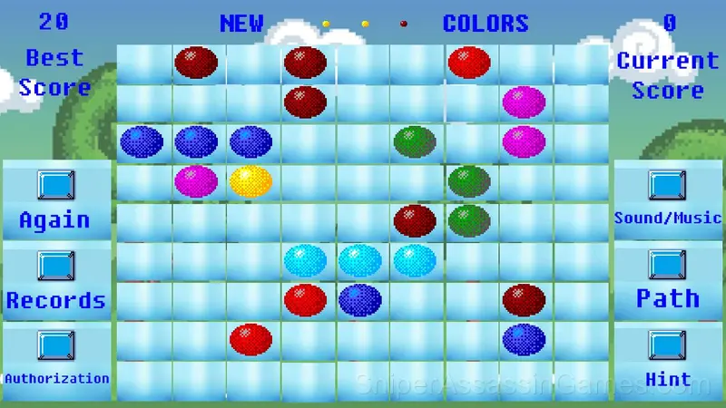 Lines 98 Balls gameplay screenshot 4