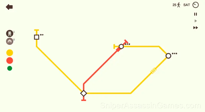 Mini Subway gameplay screenshot 1
