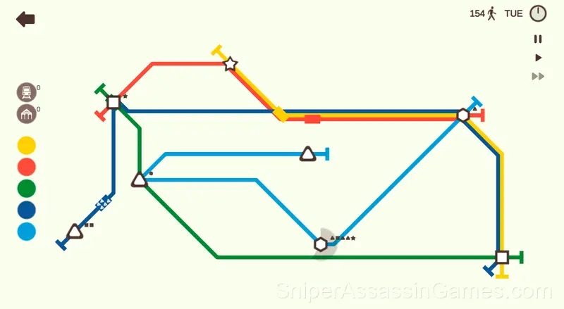 Mini Subway gameplay screenshot 2