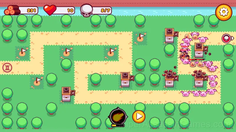 Kingdom Defense - Heroes War gameplay screenshot 2