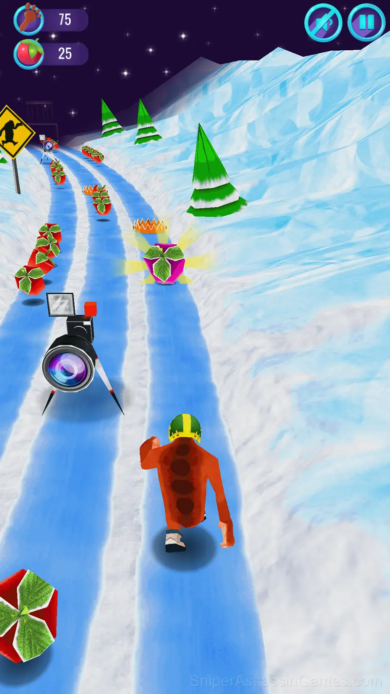 Yeti Sensation gameplay screenshot 1