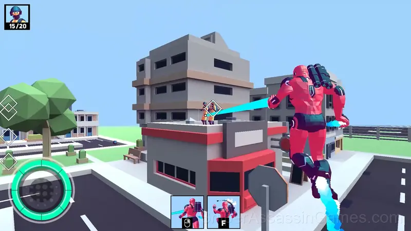 Hero 3: Flying Robot gameplay screenshot 6