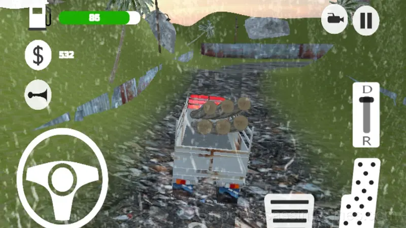 Offroad Truck 3D gameplay screenshot 2