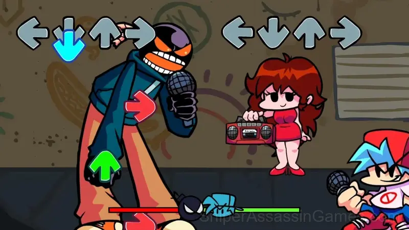Friday Night Funkin vs Whitty gameplay screenshot 2