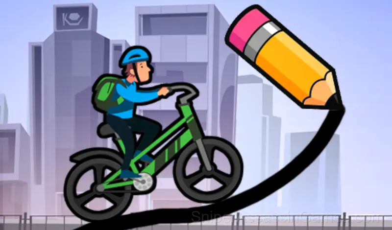 Play Draw The Bike Bridge
