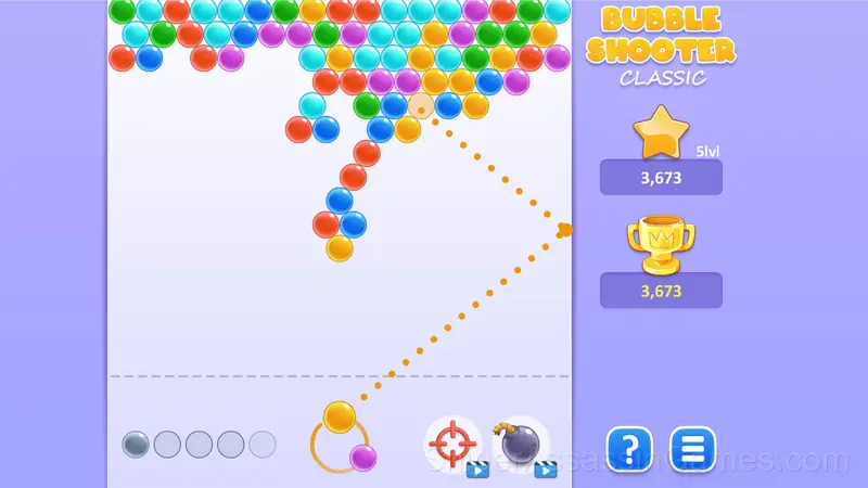 Bubble Shooter Classic gameplay screenshot 3
