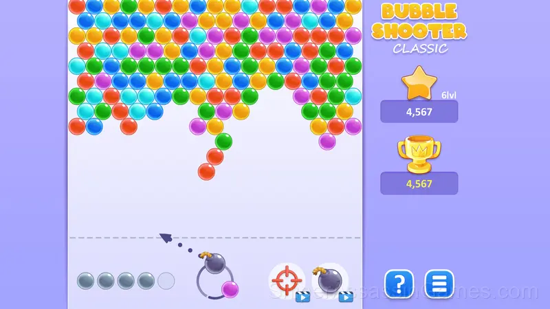 Bubble Shooter Classic gameplay screenshot 4