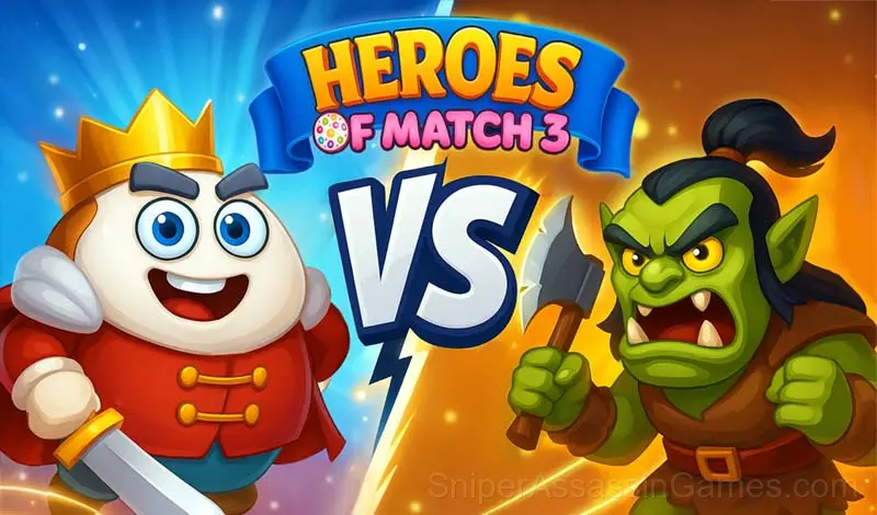 Play Heroes of Match 3