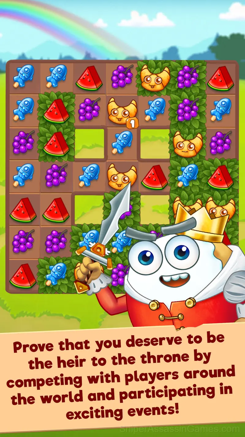 Heroes of Match 3 gameplay screenshot 1