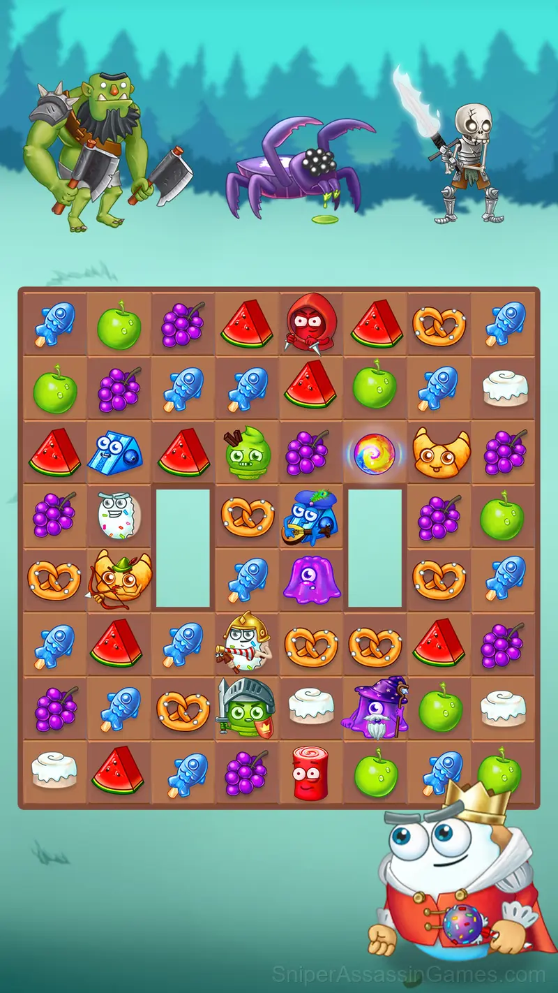 Heroes of Match 3 gameplay screenshot 4