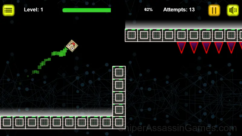 Geometry Subzero World gameplay screenshot 1