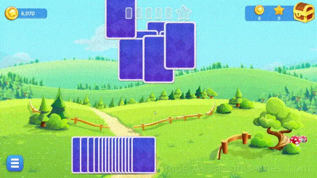 Gold of Gnomes Solitaire gameplay screenshot 6