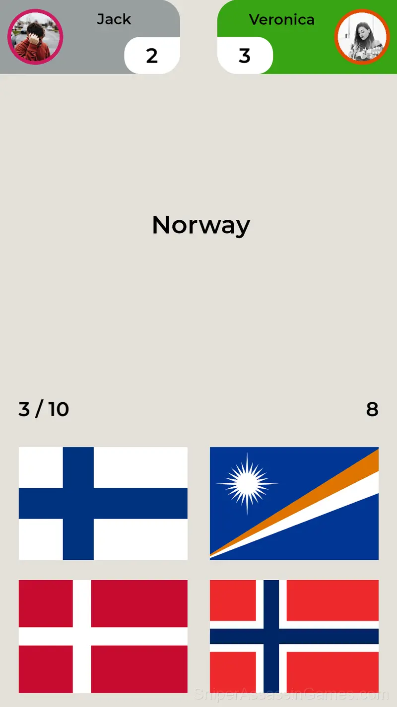 Game of Flags Quiz gameplay screenshot 3