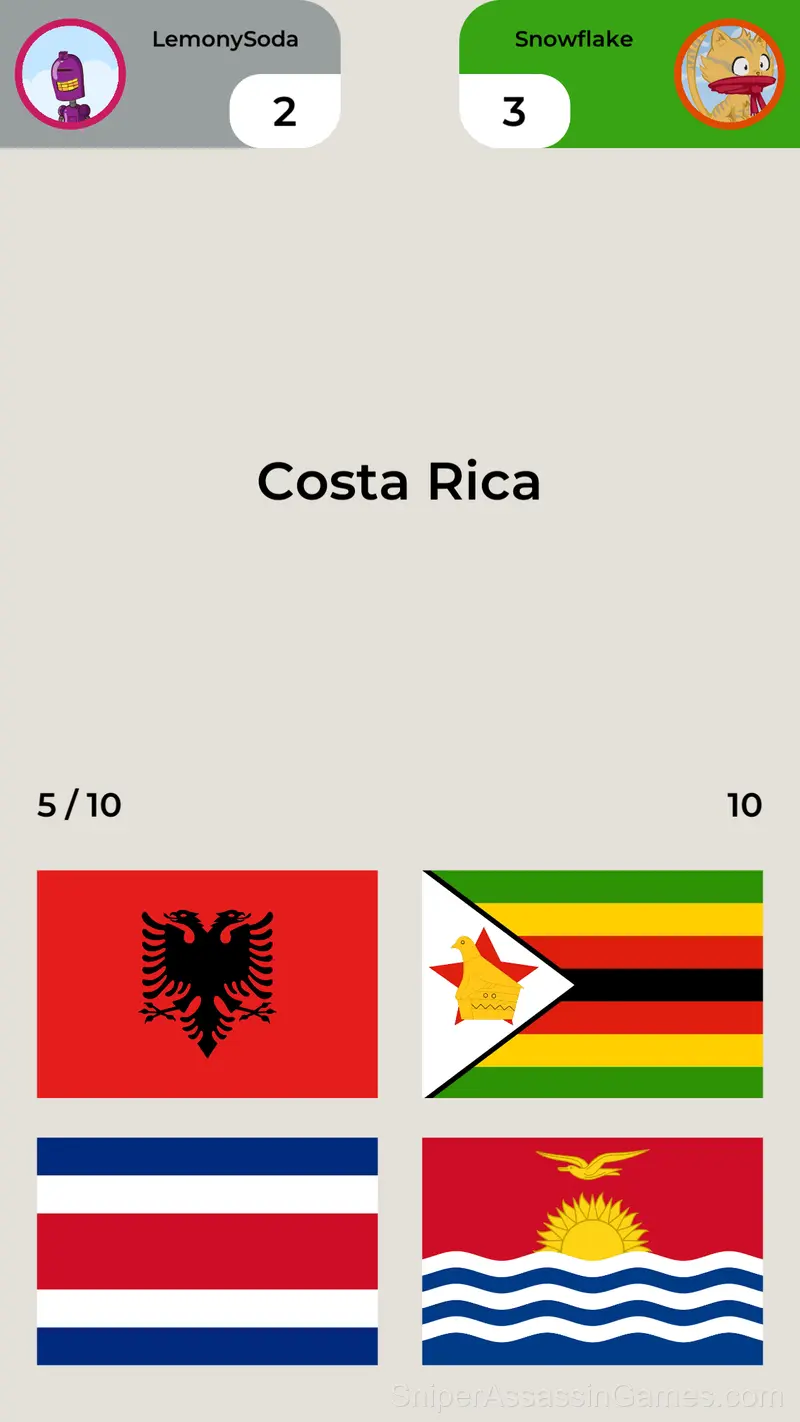 Game of Flags Quiz gameplay screenshot 5