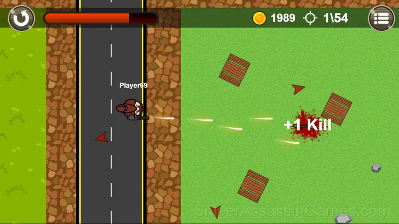 Mini Shooters gameplay screenshot 1