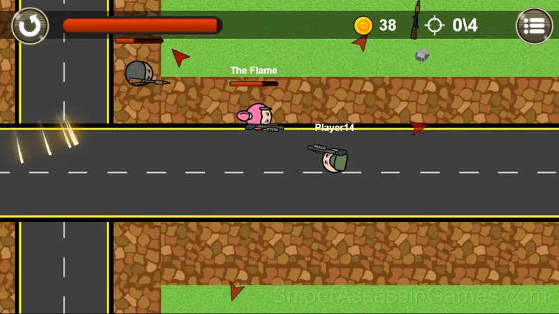 Mini Shooters gameplay screenshot 2