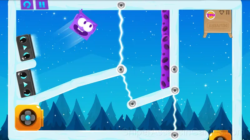 Icy Purple Head 2 gameplay screenshot 2