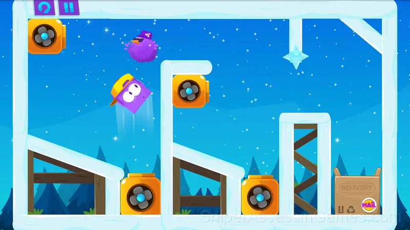 Icy Purple Head 2 gameplay screenshot 3