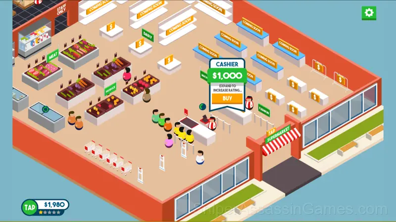 TAP Supermarket gameplay screenshot 2