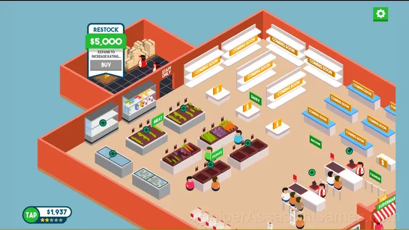 TAP Supermarket gameplay screenshot 3