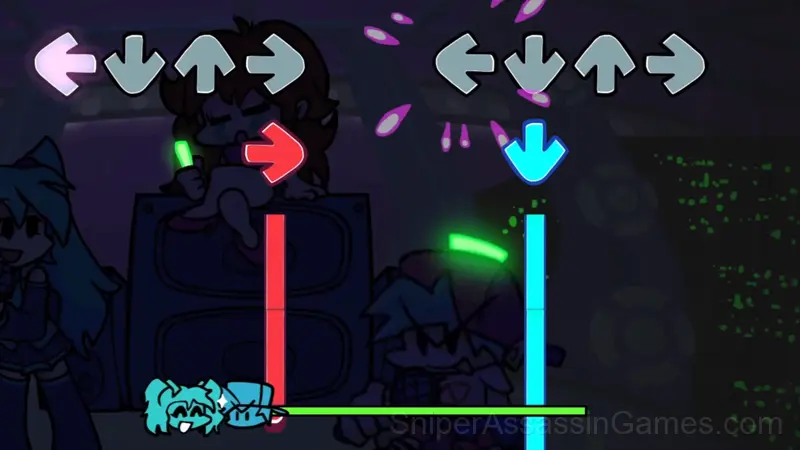 Friday Night Funkin vs Miku gameplay screenshot 3