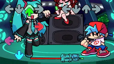 Friday Night Funkin vs Miku gameplay screenshot 5