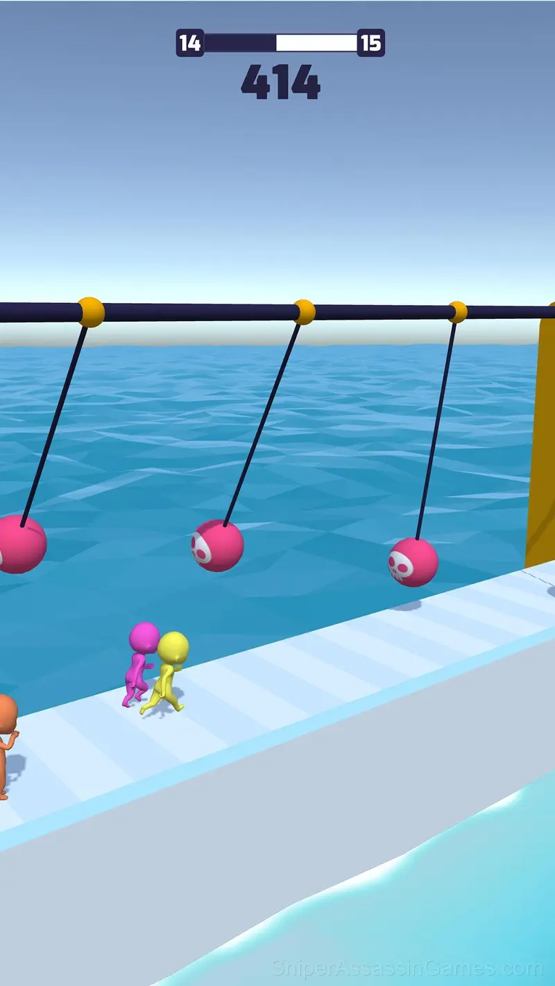Marathon Race 3D gameplay screenshot 1