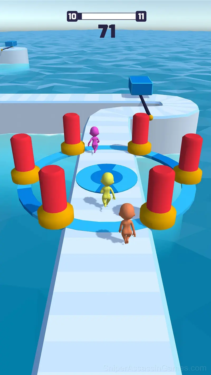 Marathon Race 3D gameplay screenshot 2