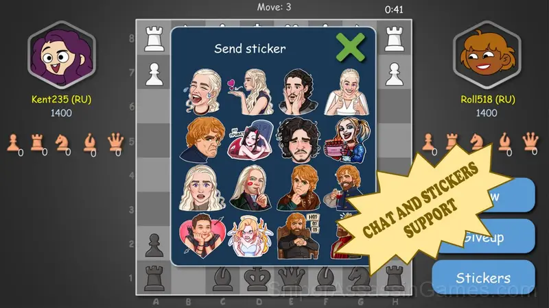 Chess (blitz online) gameplay screenshot 3