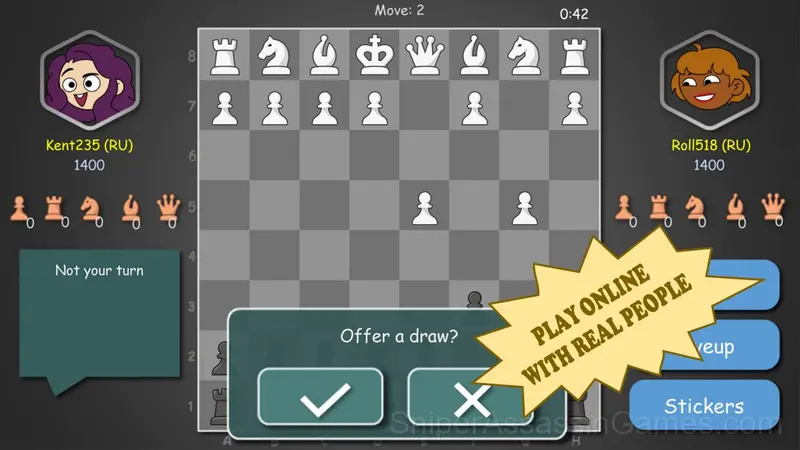 Chess (blitz online) gameplay screenshot 4