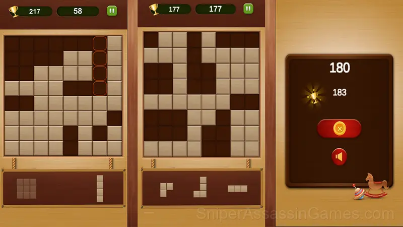 Wood Cubes gameplay screenshot 2