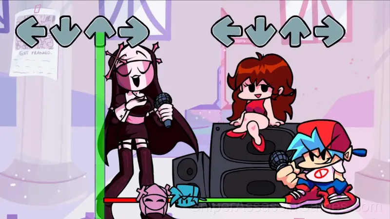 Friday Night Funkin': Mid-Fight Masses gameplay screenshot 1