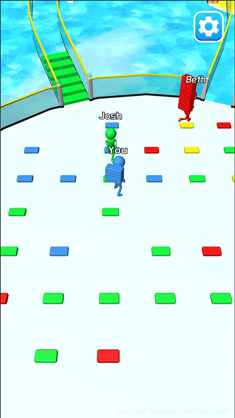 Stair Race 3D gameplay screenshot 2