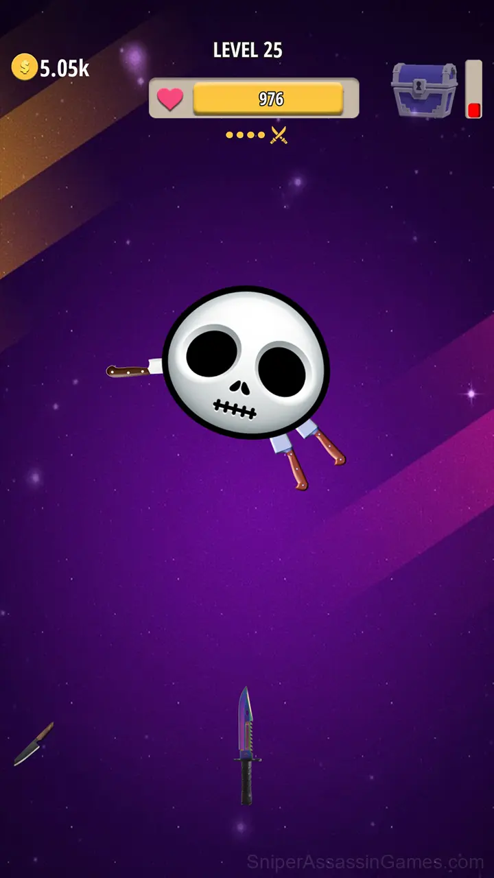 Knife attack gameplay screenshot 4
