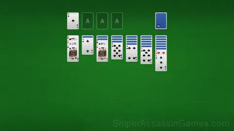 Solitaire Classic Klondike gameplay screenshot 6