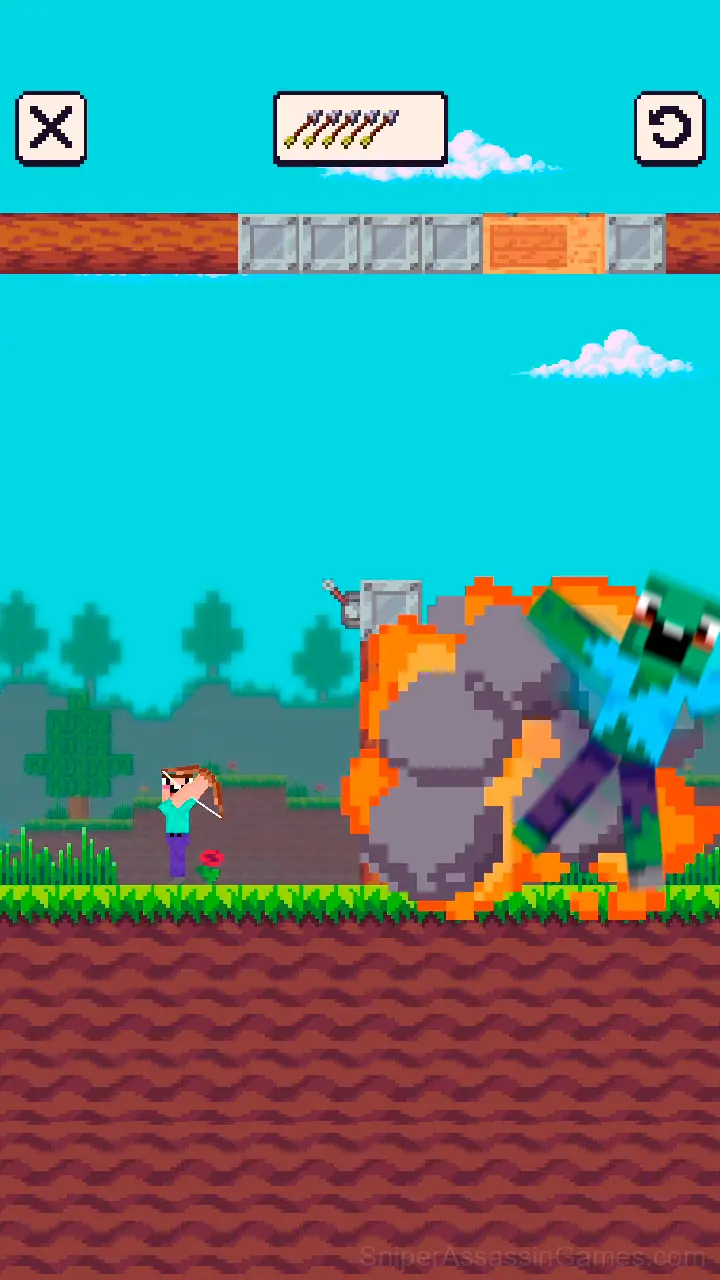 Noob vs 1000 zombies! gameplay screenshot 5