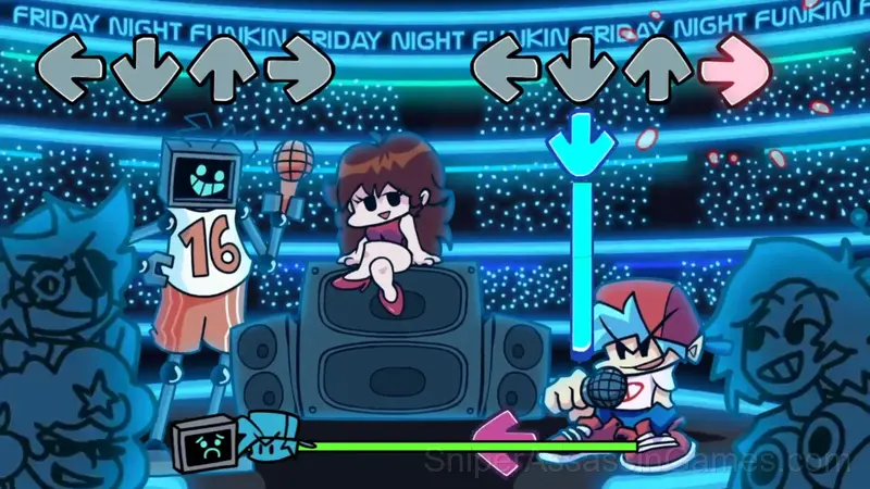 Friday Night Funkin vs. Hex Mod gameplay screenshot 4