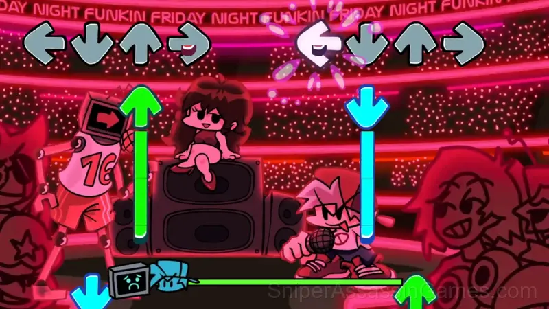 Friday Night Funkin vs. Hex Mod gameplay screenshot 5