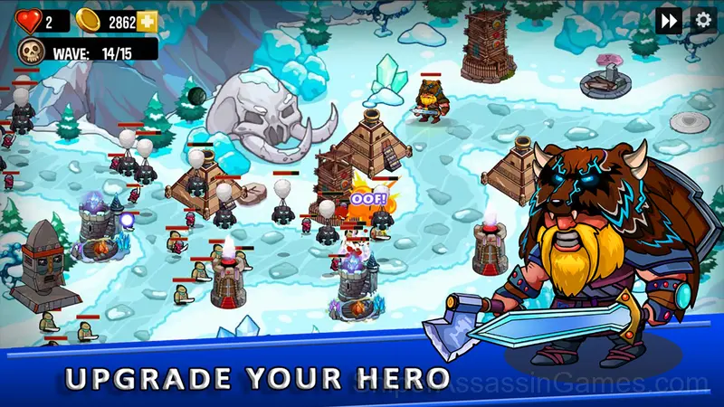 Tower Defense - Defender TD gameplay screenshot 1