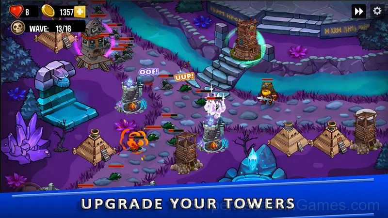 Tower Defense - Defender TD gameplay screenshot 2