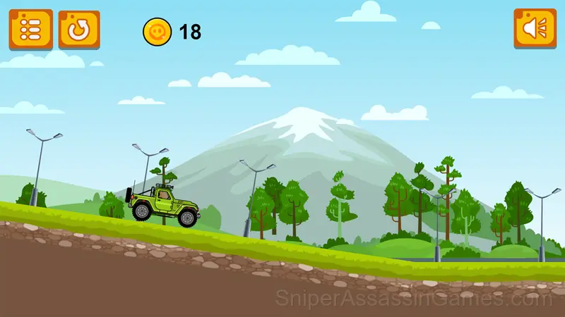 Jeep Racing gameplay screenshot 1