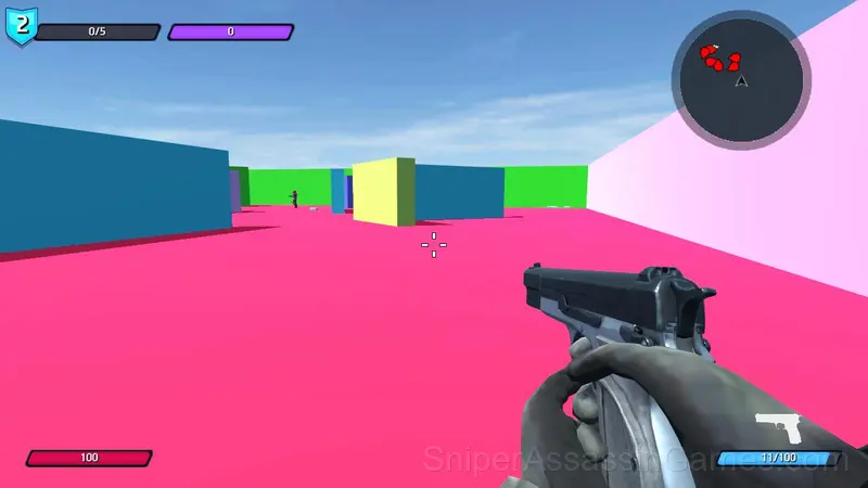 Squid Games Shooter gameplay screenshot 1