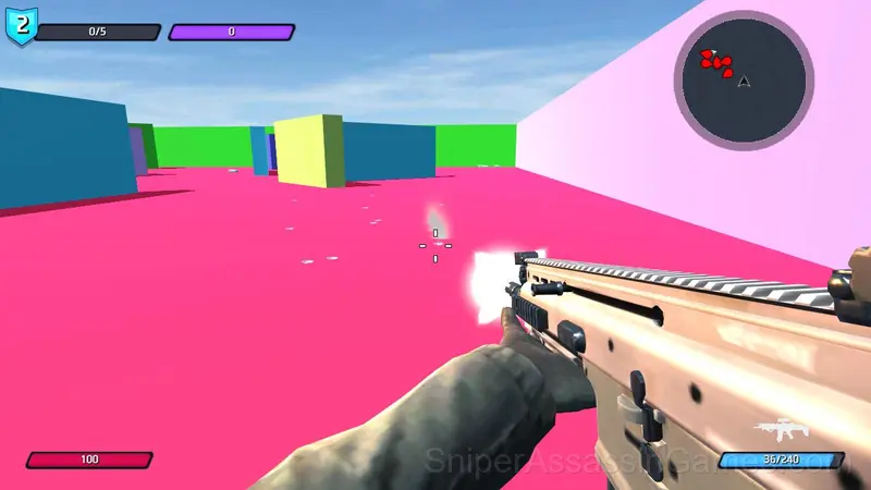 Squid Games Shooter gameplay screenshot 5