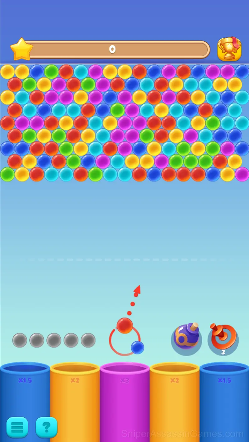 Bubble Pop Master gameplay screenshot 1