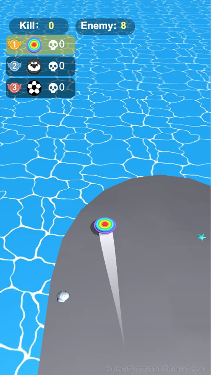 Spinner Battle gameplay screenshot 1