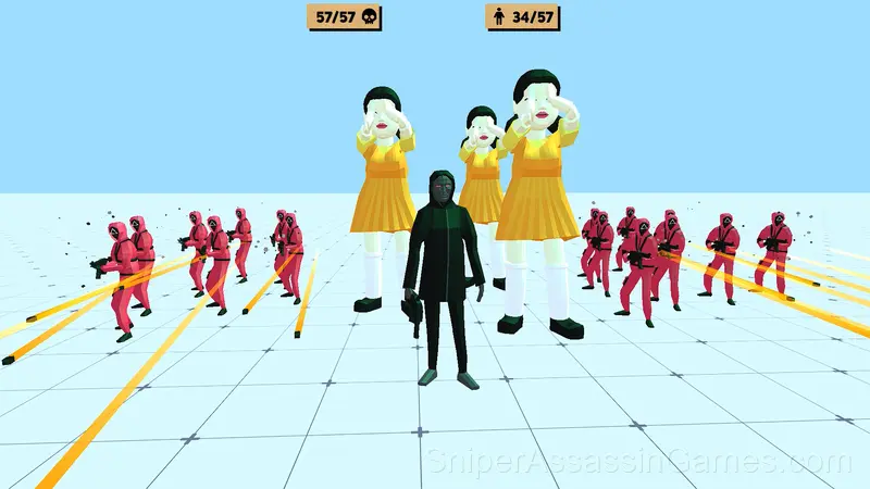 Squid Battle Simulator gameplay screenshot 2