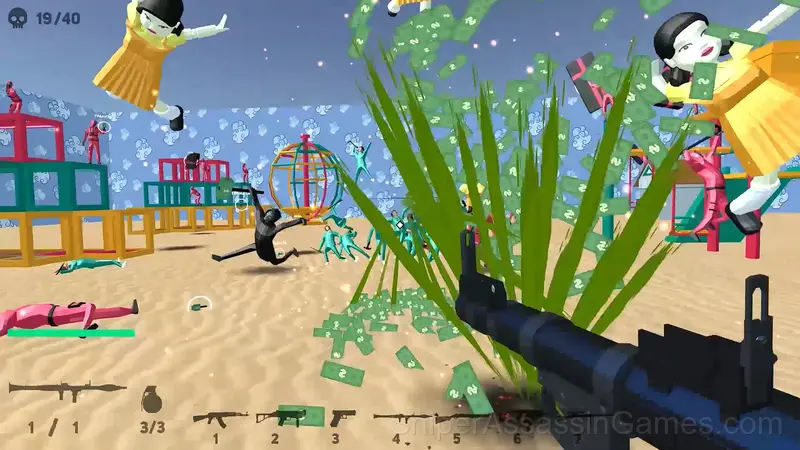 Squid Shooter gameplay screenshot 2