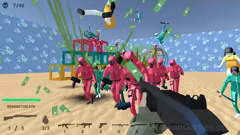 Squid Shooter gameplay screenshot 3